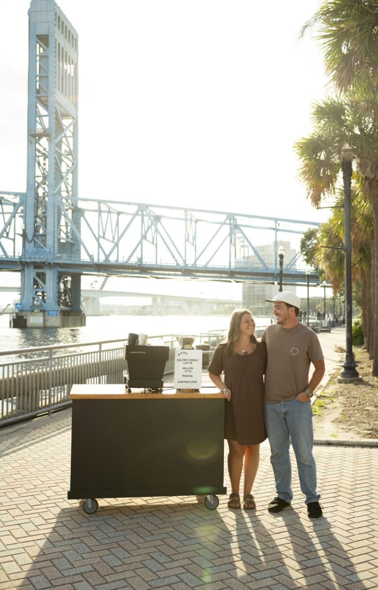 Break Coffee Cart mobile coffee cart and team in Jacksonville, FL
