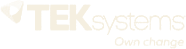 TEKsystems logo, IT staffing firm served by Break Coffee Cart office coffee catering